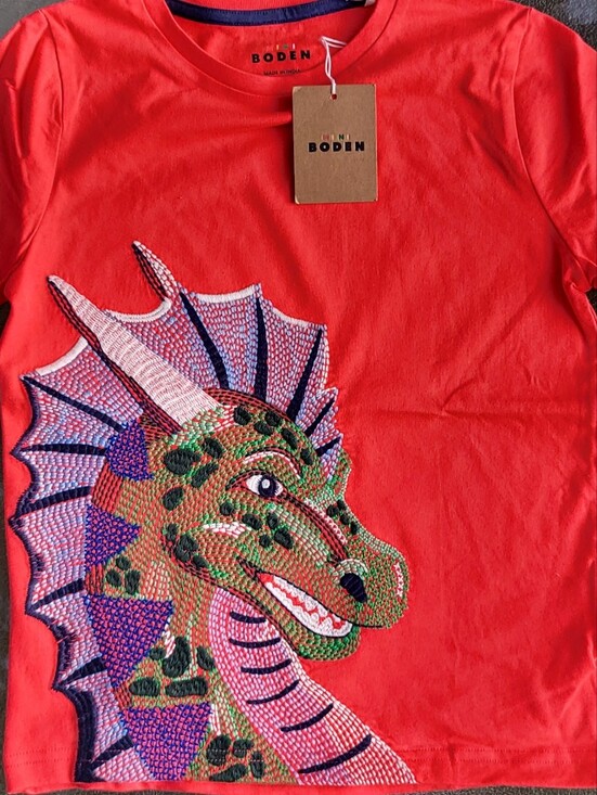 Mini Boden Other - NWT Mini Boden Dragon Tee